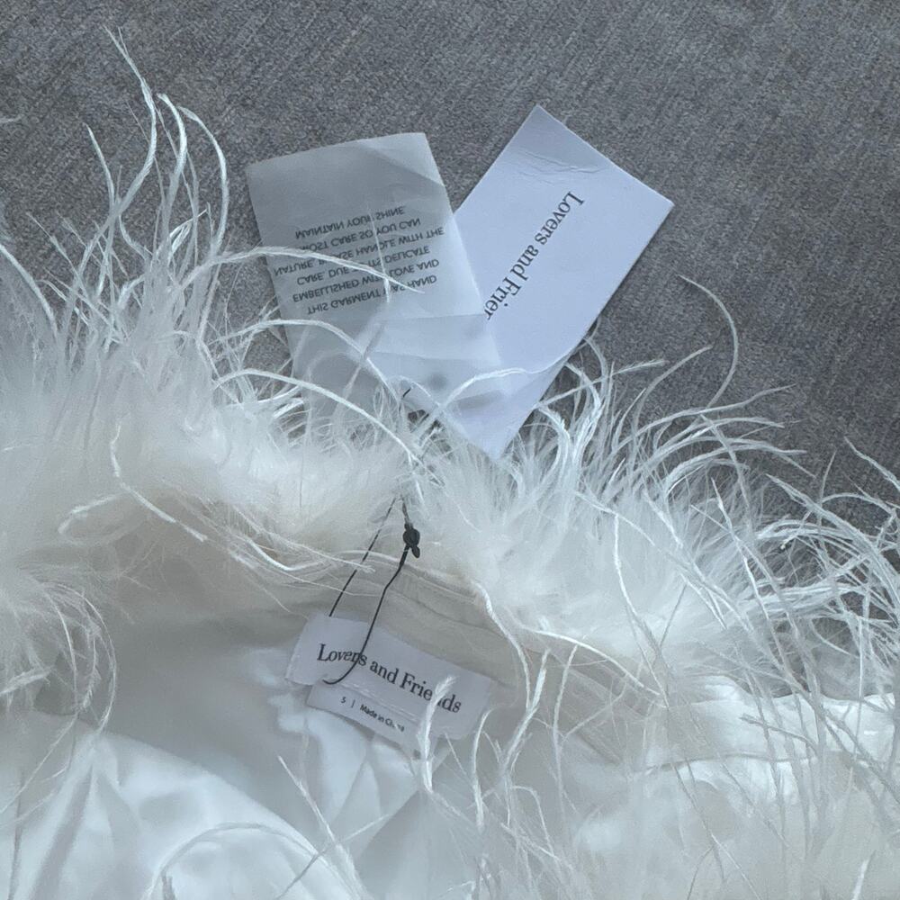 NWT Lovers and Friends Moira Mini Dress in White - Picture 3 of 4